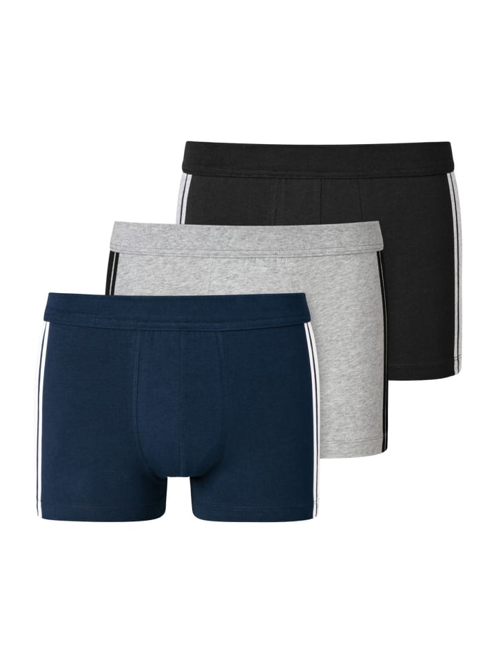 Трусы Schiesser Retro Short / Pant 95/5 Stretch - Organic Cotton, цвет Grau/Schwarz/Blau
Трусы Schiesser Retro Short / Pant 95/5 Stretch - Organic Cotton, цвет Grau/Schwarz/Blau