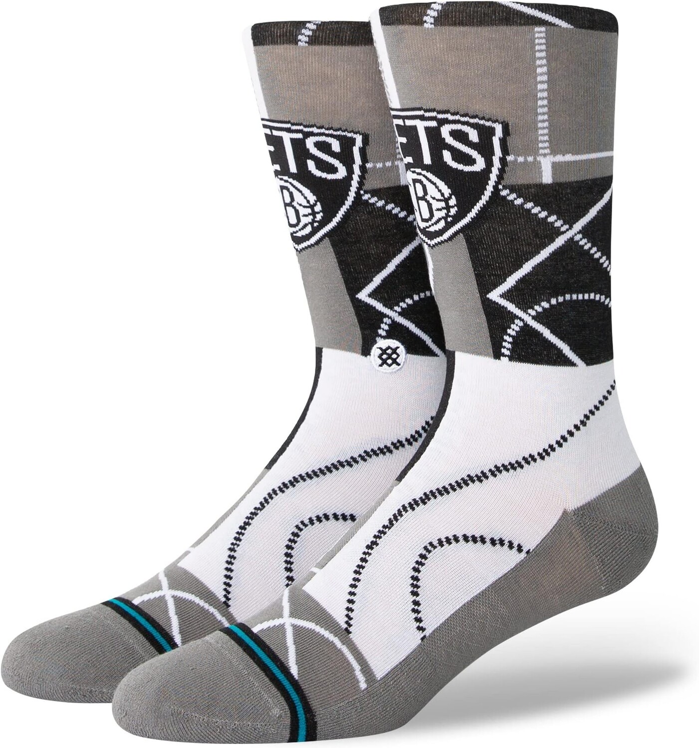 Зона Бруклин Нетс Stance, серый
Зона Бруклин Нетс Stance, серый