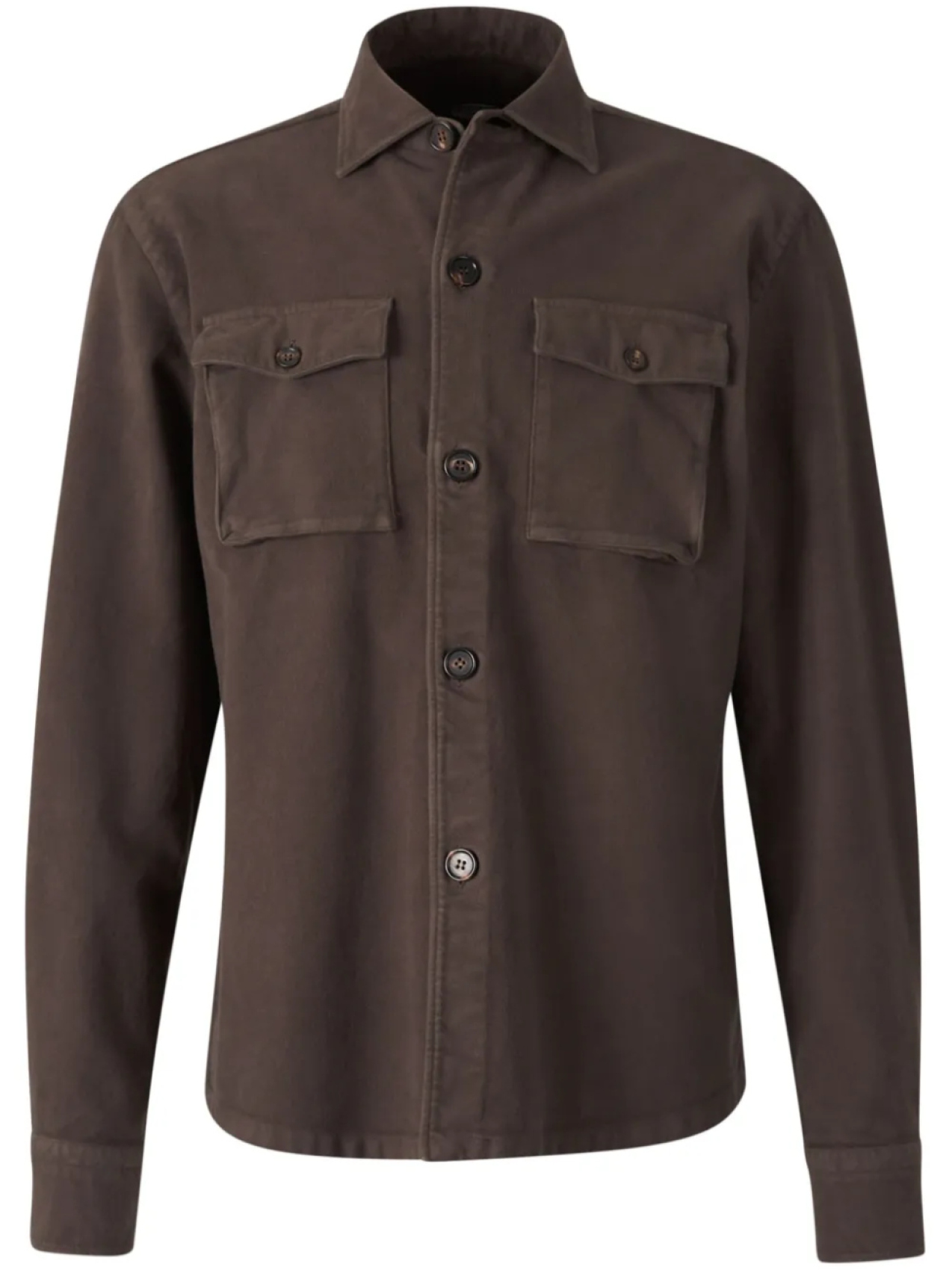 Хлопковая рубашка Vincenzo Di Ruggiero, коричневый
Хлопковая рубашка Vincenzo Di Ruggiero, коричневый