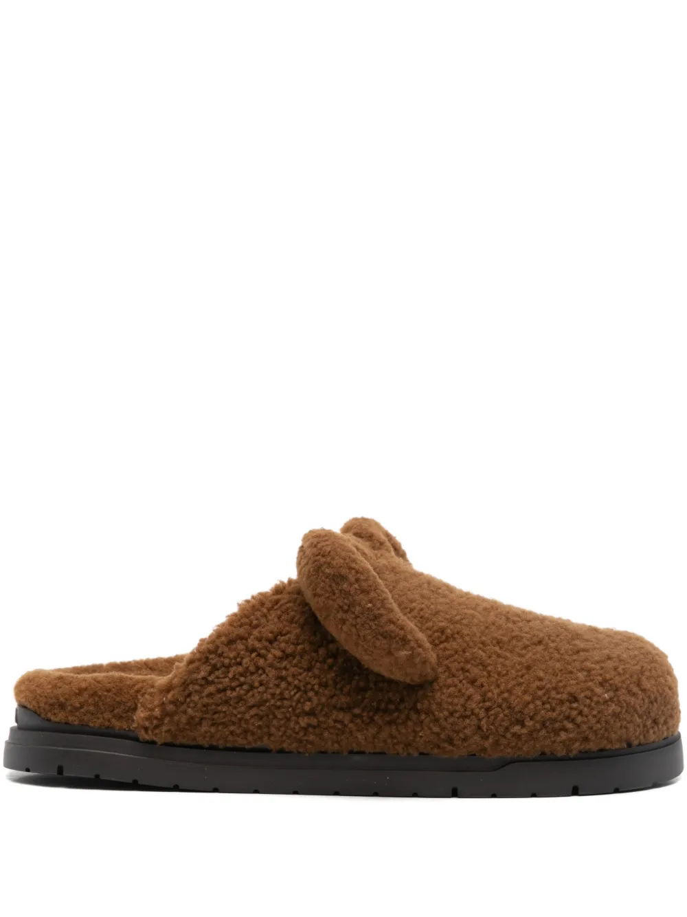Мюли с овчиной Fendi, коричневый
Мюли с овчиной Fendi, коричневый