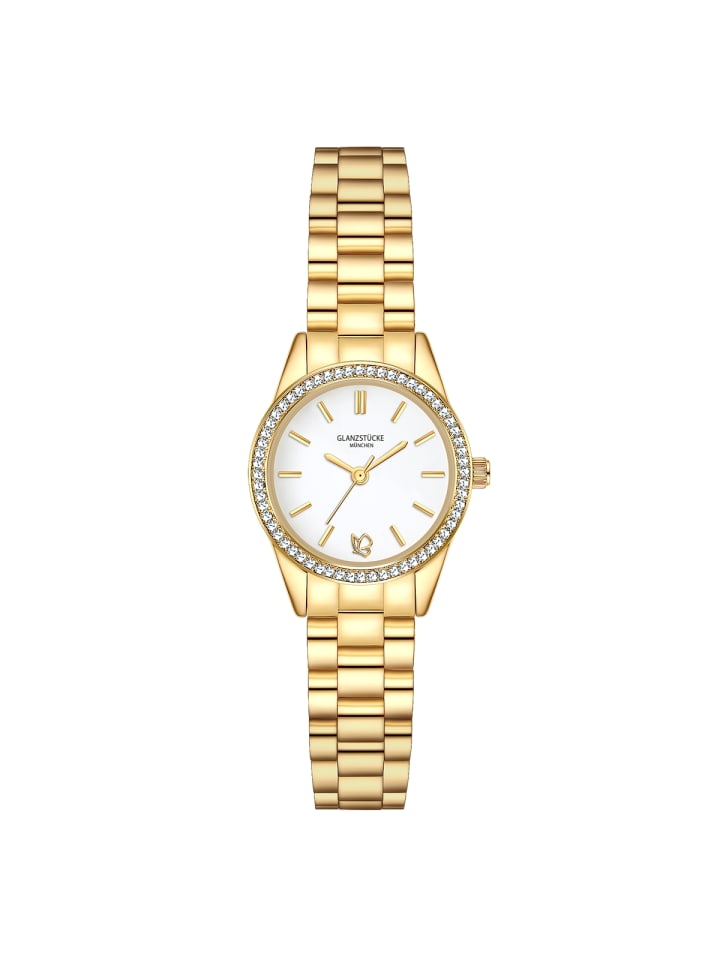 Glanzstücke München Часы из нержавеющей стали в корпусе из желтого золота
Glanzstücke München Часы из нержавеющей стали в корпусе из желтого золота