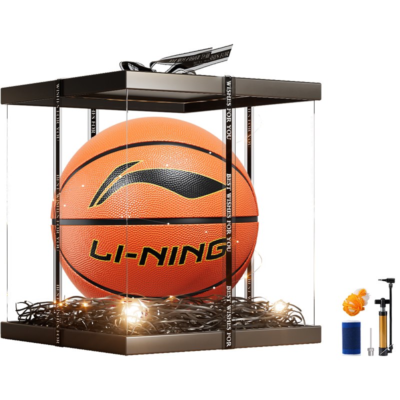 LINING Резиновый баскетбольный мяч red brown размер 7 тренировочный
LINING Резиновый баскетбольный мяч red brown размер 7 тренировочный