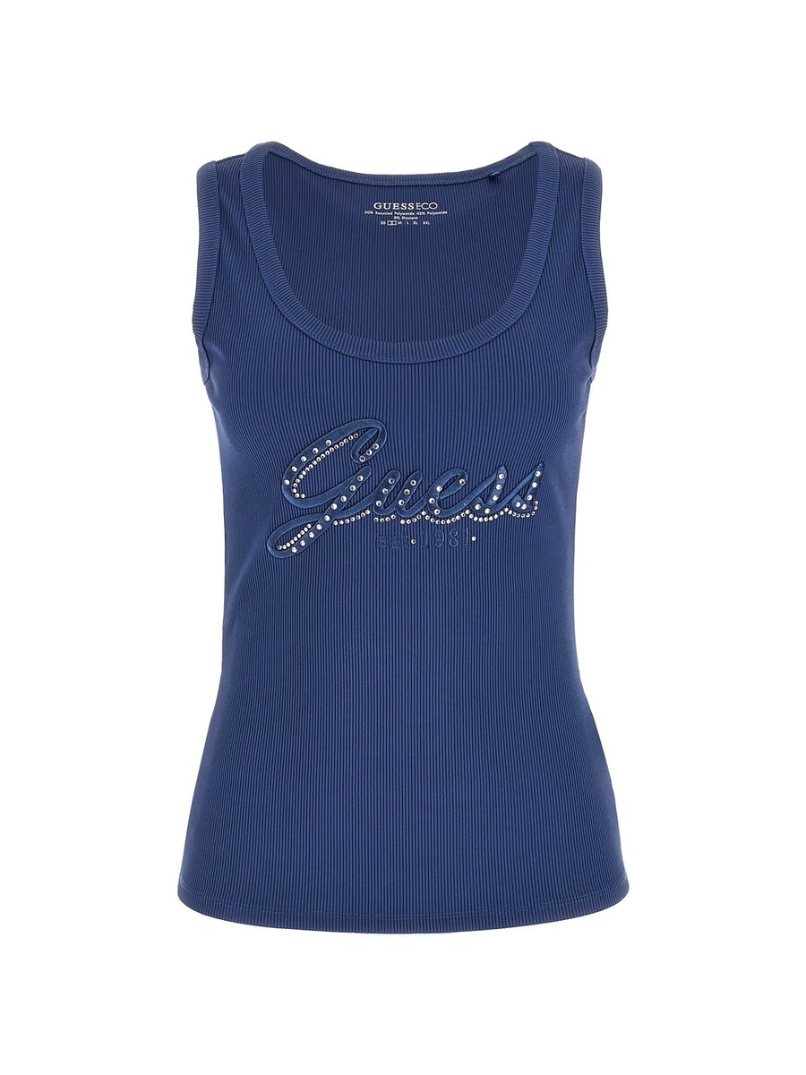 Топ GUESS, темно-синий
Топ GUESS, темно-синий