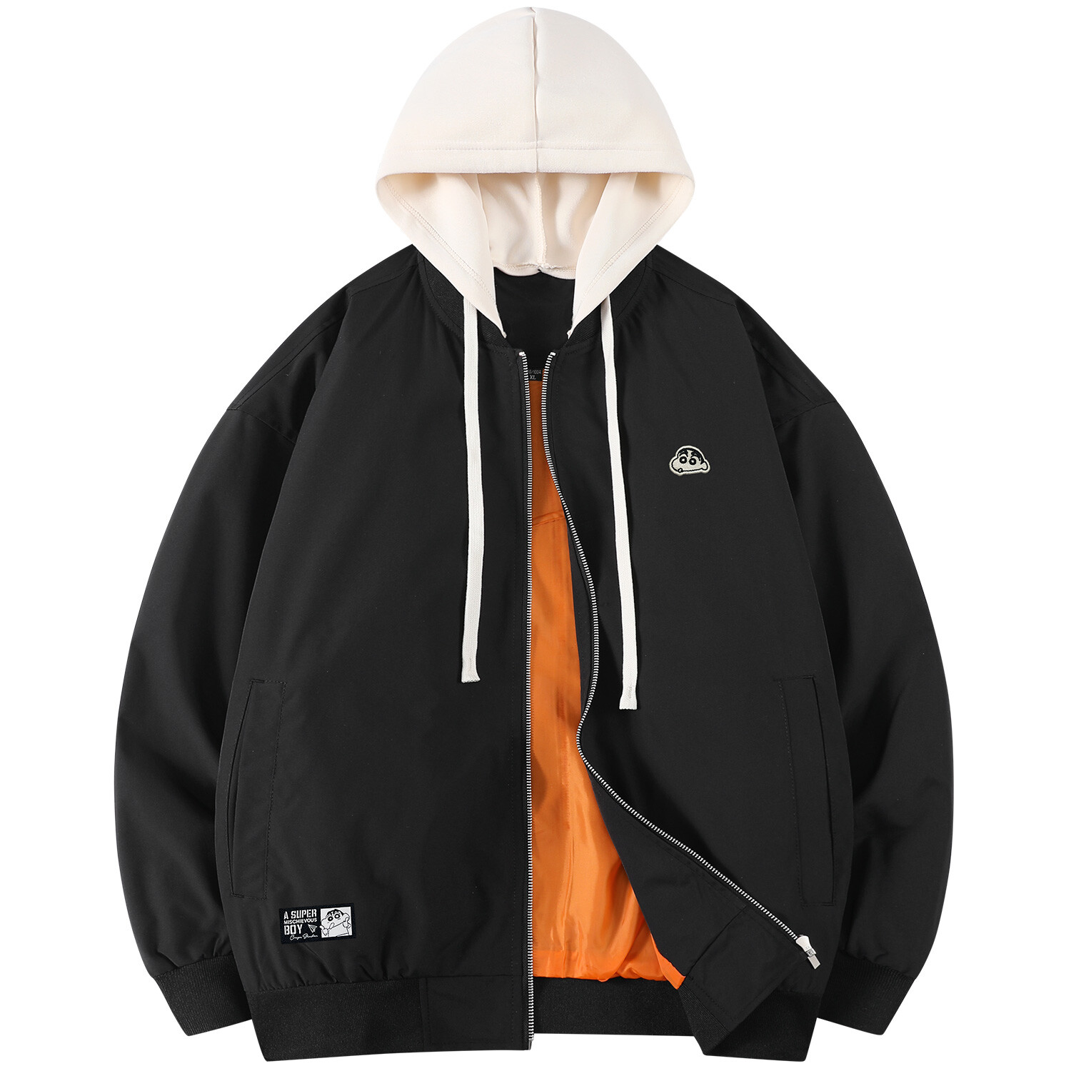 Куртка унисекс Crayon Shinchan/Crayon Shinchan, Черный
Куртка унисекс Crayon Shinchan/Crayon Shinchan, Черный