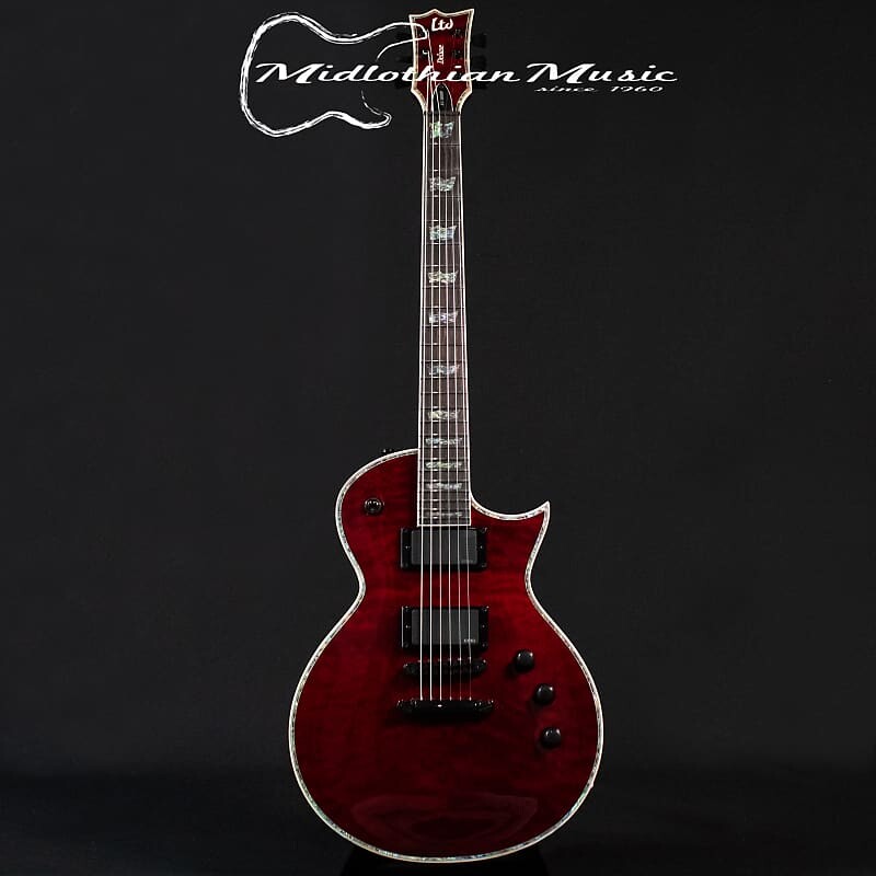 Электрогитара ESP LTD EC-1000 Electric Guitar - Transparent Black Cherry Gloss Finish
Электрогитара ESP LTD EC-1000 Electric Guitar - Transparent Black Cherry Gloss Finish