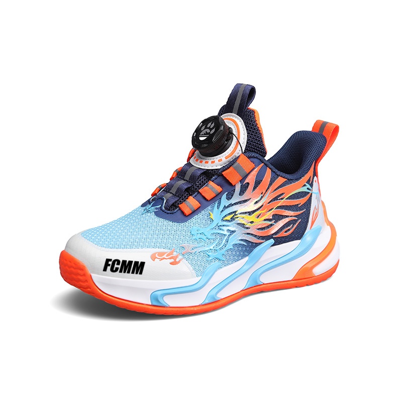Дышащие низкие кроссовки для бега для детей FCMM, синий/оранжевый
Дышащие низкие кроссовки для бега для детей FCMM, синий/оранжевый