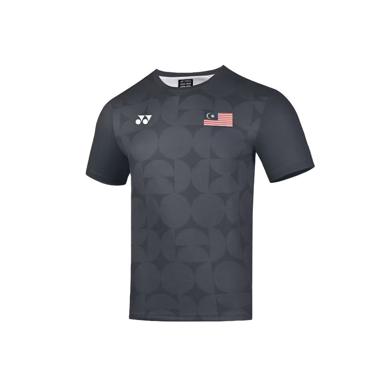 Футболка для бадминтона Unisex Crew Neck Moderate YONEX, черный
Футболка для бадминтона Unisex Crew Neck Moderate YONEX, черный