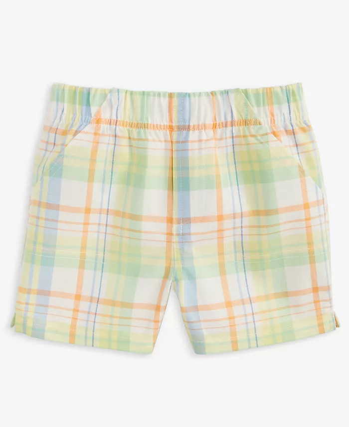 Детские шорты из твила в клетку с солнцезащитным эффектом для мальчиков First Impressions, белый
Детские шорты из твила в клетку с солнцезащитным эффектом для мальчиков First Impressions, белый