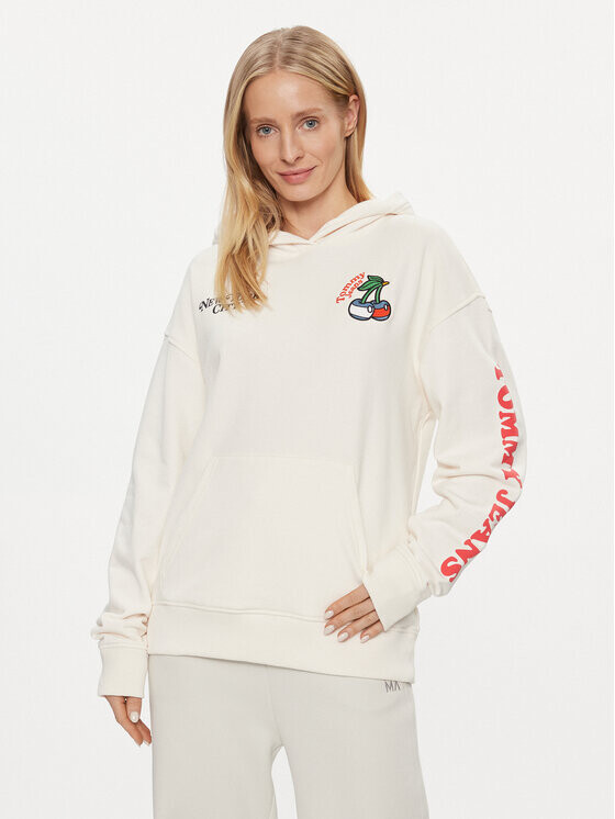 Толстовка свободного кроя Tommy Jeans, белый
Толстовка свободного кроя Tommy Jeans, белый