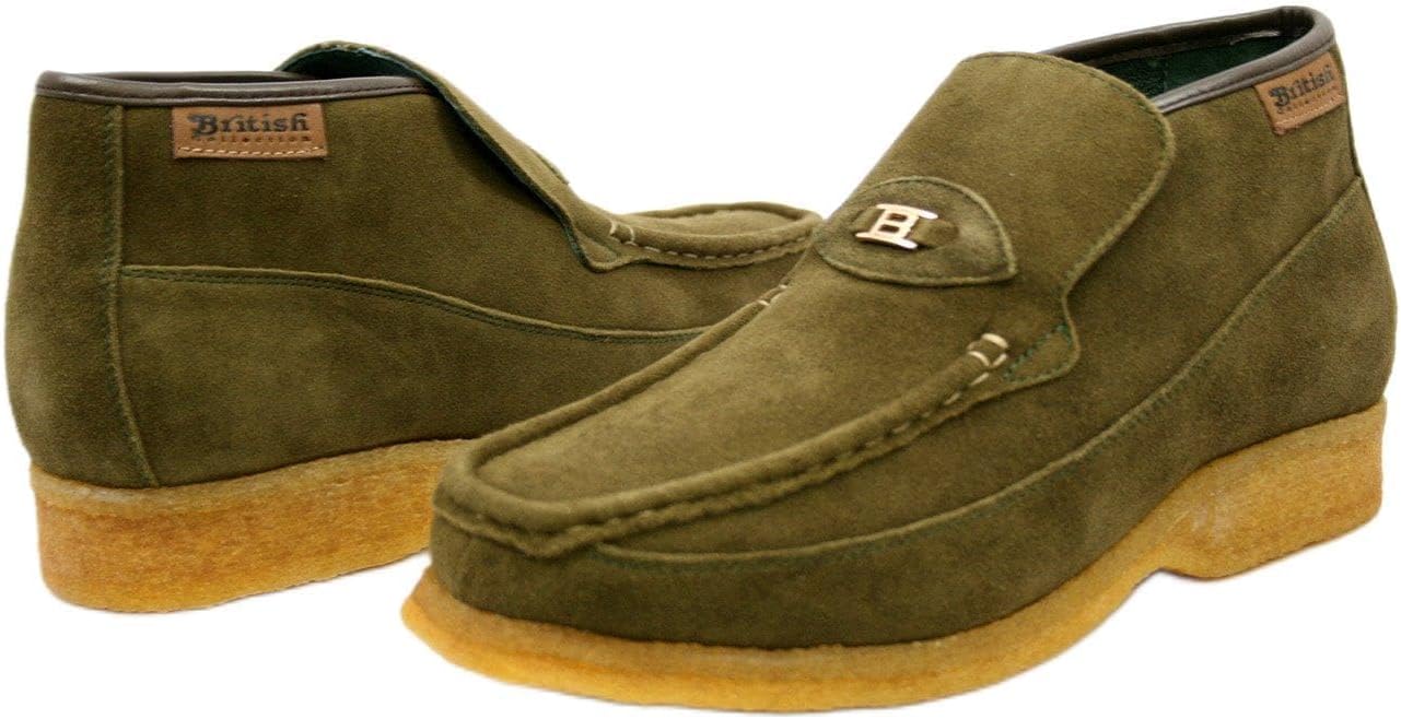 Британская коллекция клетчатых туфель без шнурков British Collection, зеленый/оливковый
Британская коллекция клетчатых туфель без шнурков British Collection, зеленый/оливковый