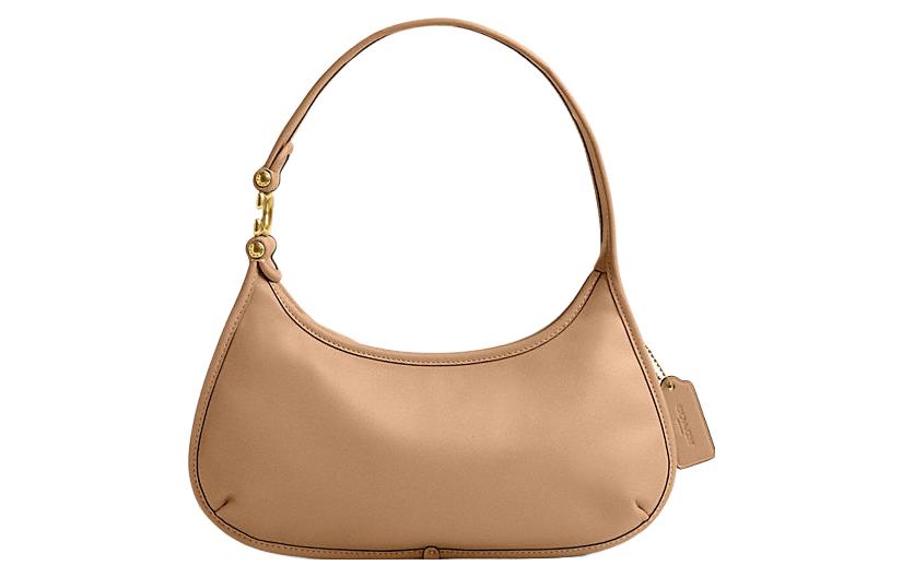 COACH Кожаная седельная сумка через плечо большая женская верблюжья
COACH Кожаная седельная сумка через плечо большая женская верблюжья