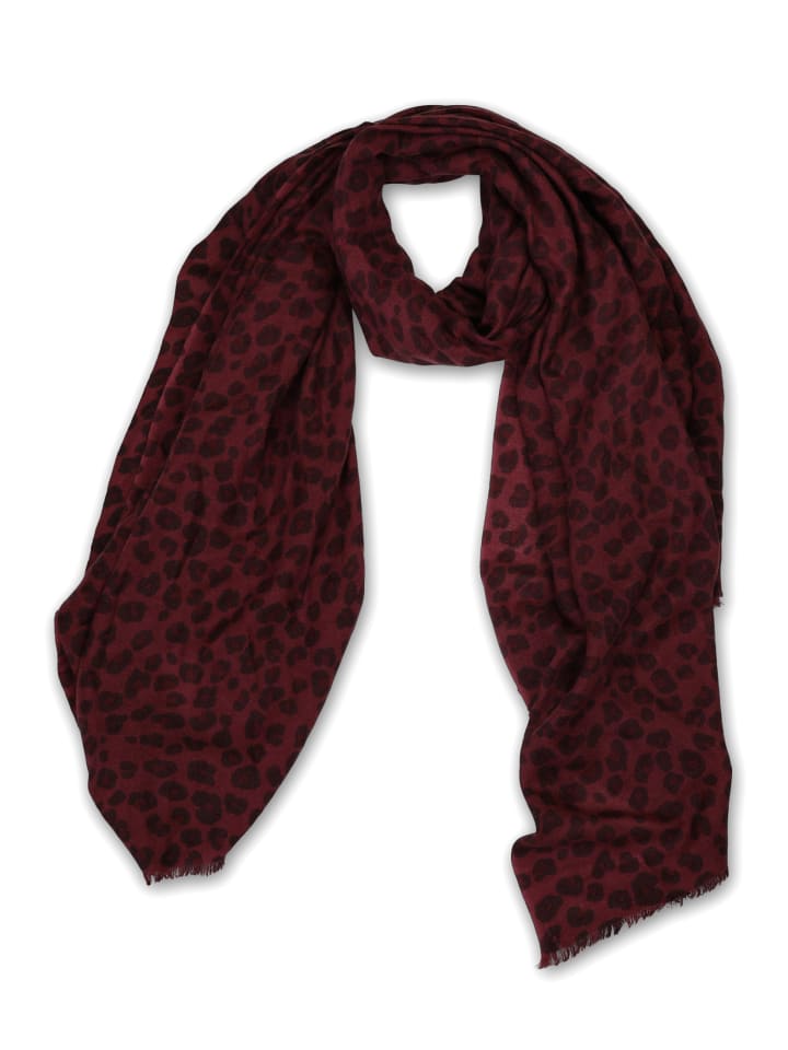 Органический шарф с леопардовым принтом бордового цвета CASH-MERE.CH
Органический шарф с леопардовым принтом бордового цвета CASH-MERE.CH