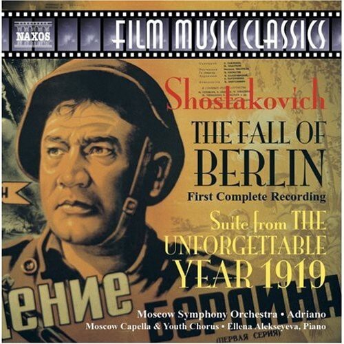 CD диск Shostakovich / Moscow So / Adriano / Alekseyeva: Film Music Classics: Fall of Berlin
CD диск Shostakovich / Moscow So / Adriano / Alekseyeva: Film Music Classics: Fall of Berlin