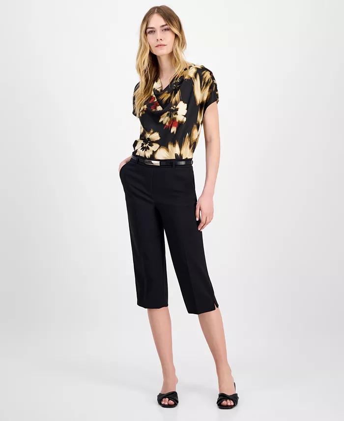 Женские брюки-капри на поясе Urban-Stretch с застежкой Pull-On Anne Klein, черный
Женские брюки-капри на поясе Urban-Stretch с застежкой Pull-On Anne Klein, черный