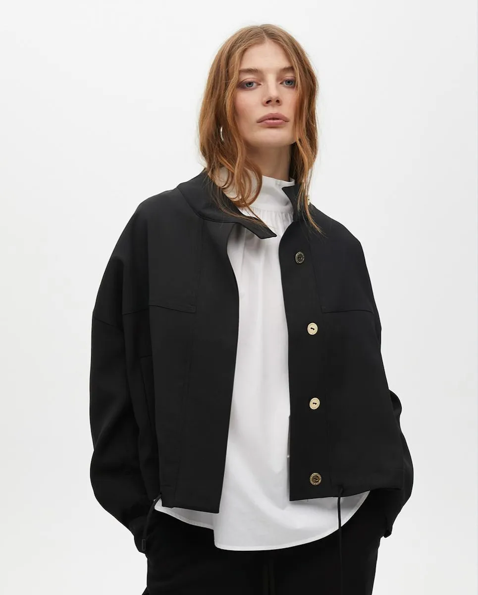Минималистичная женская куртка на пуговицах Lola Casademunt, черный
Минималистичная женская куртка на пуговицах Lola Casademunt, черный