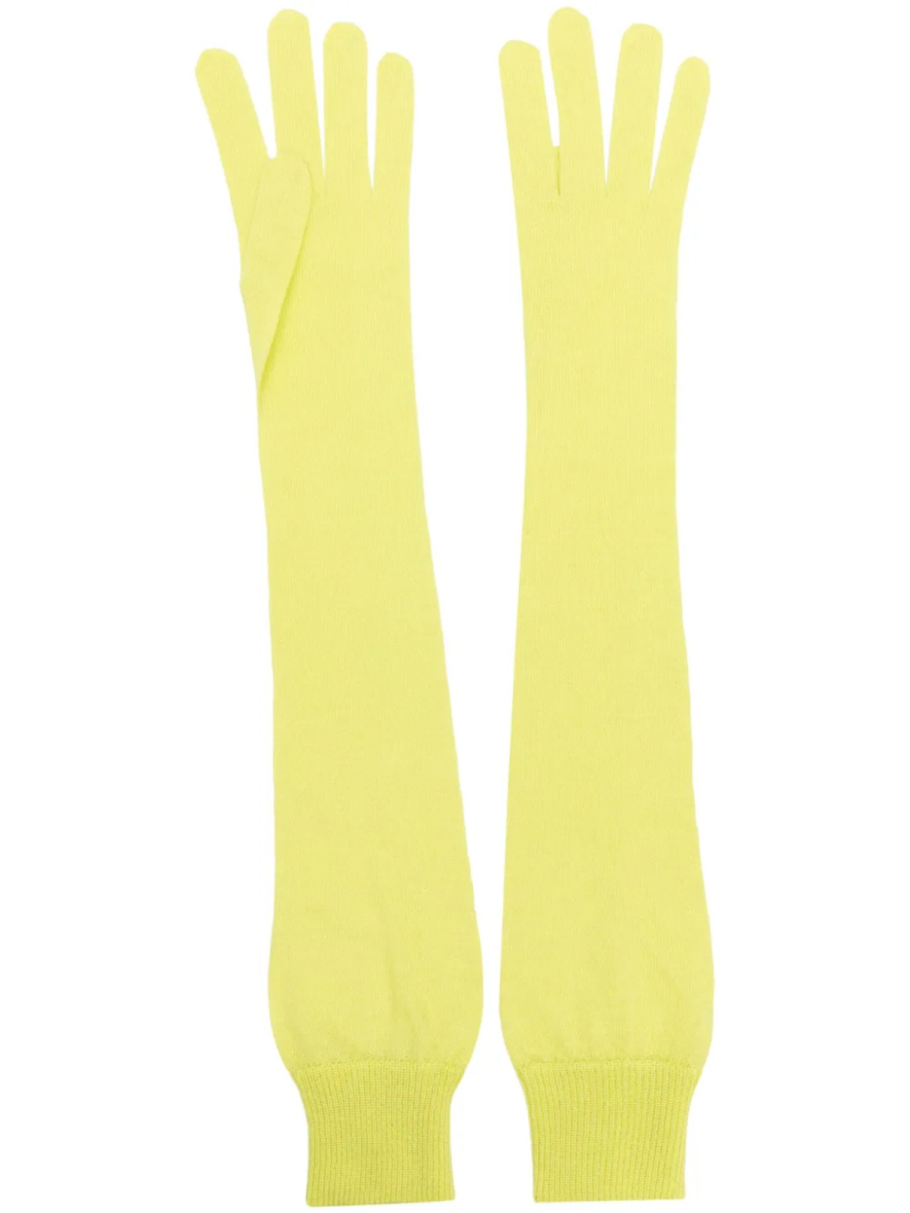 Длинные кашемировые перчатки в рубчик Ermanno Scervino, зеленый
Длинные кашемировые перчатки в рубчик Ermanno Scervino, зеленый