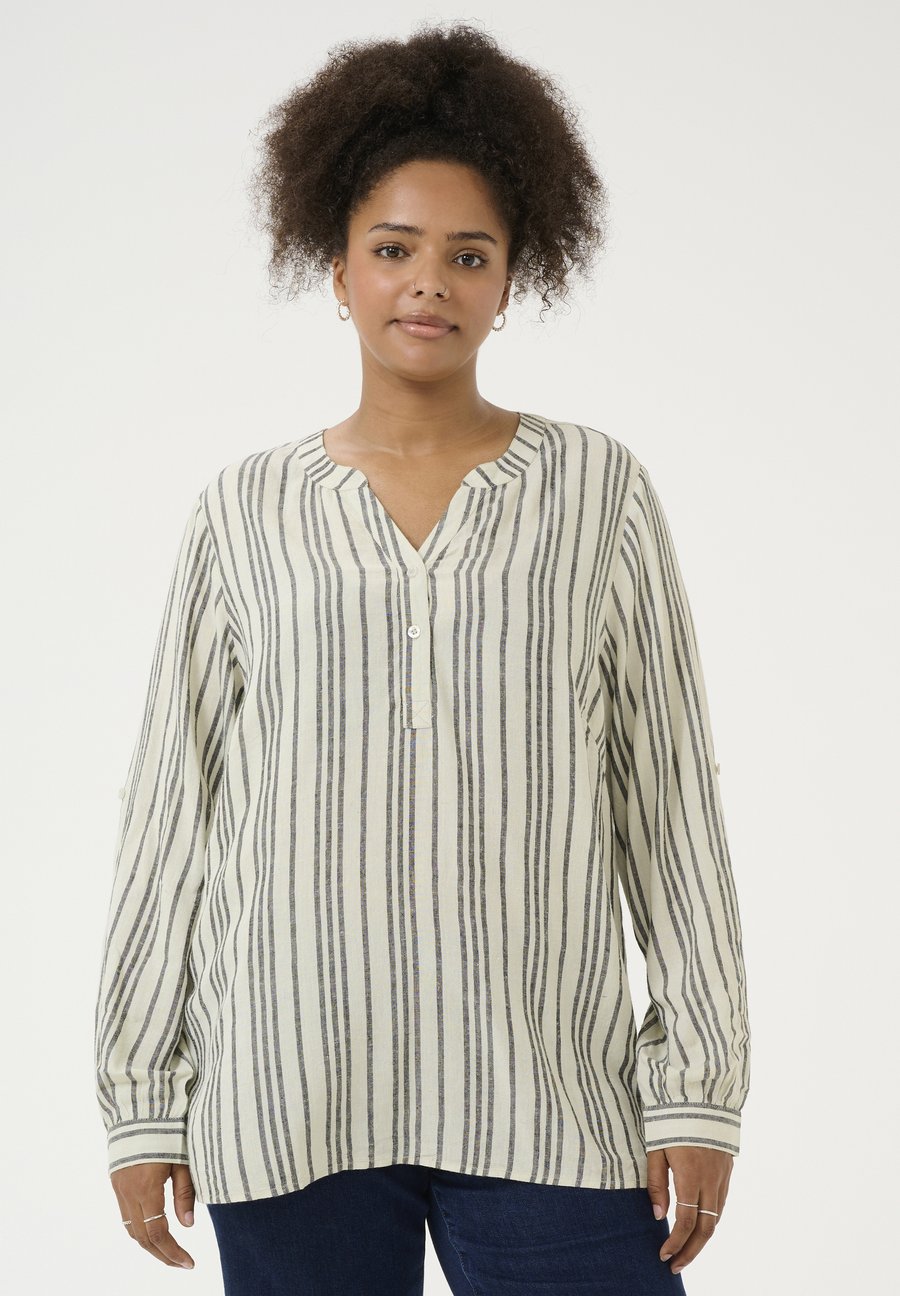 Блуза Kaffe Curve KCMILLE, Moonstruck Black Stripe/Grey
Блуза Kaffe Curve KCMILLE, Moonstruck Black Stripe/Grey