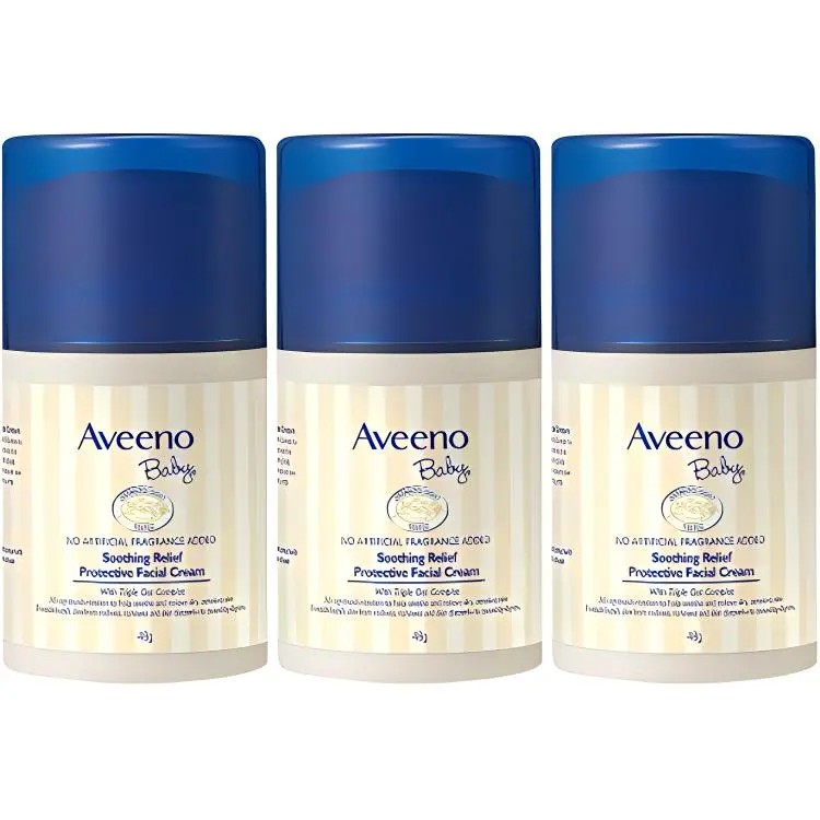 Мягкий и нежный защитный увлажняющий стабилизирующий крем для лица Aveeno, 48g*3
Мягкий и нежный защитный увлажняющий стабилизирующий крем для лица Aveeno, 48g*3