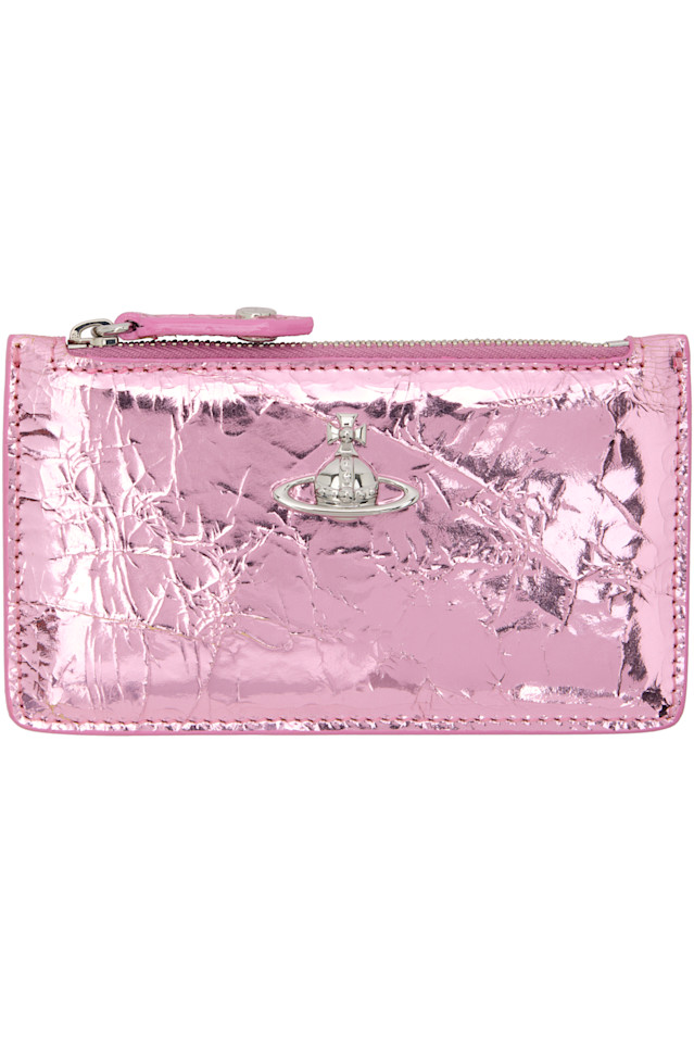 Vivienne Westwood Розовый тонкий держатель для карт LG
Vivienne Westwood Розовый тонкий держатель для карт LG