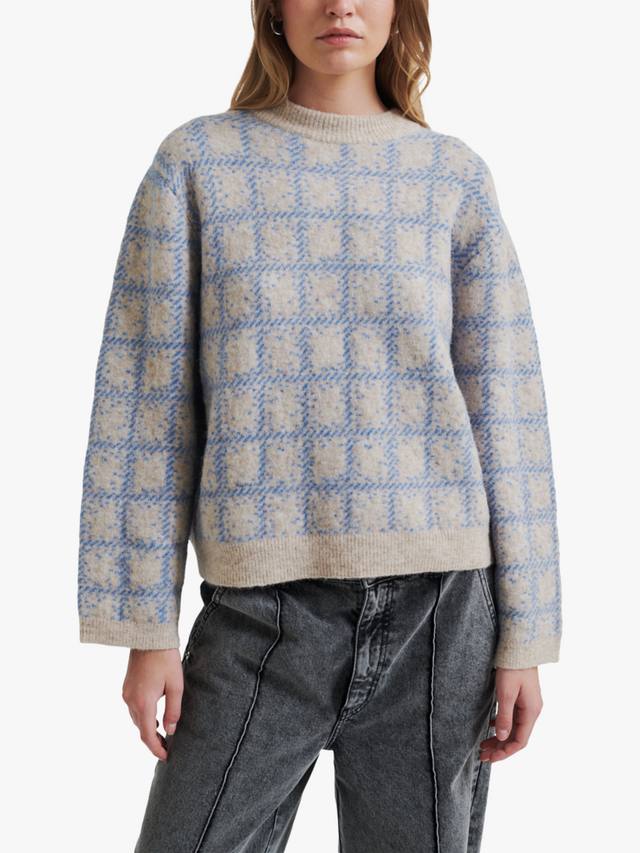 Джемпер из богатой шерсти в клетку лугано Second Female, цвет Marina
Джемпер из богатой шерсти в клетку лугано Second Female, цвет Marina