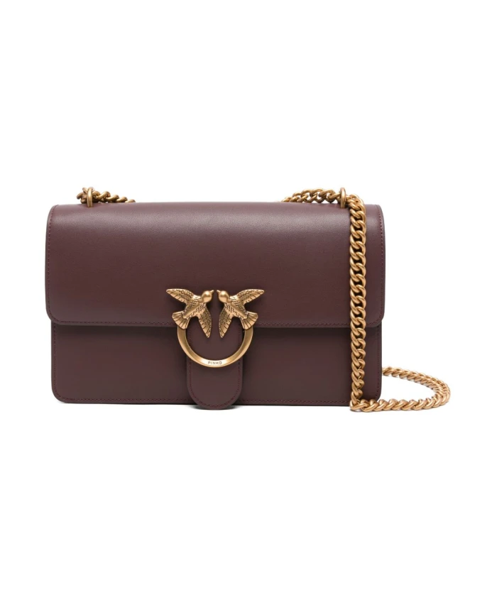 Коричнево-Золотая сумка через плечо Pinko, коричневый
Коричнево-Золотая сумка через плечо Pinko, коричневый