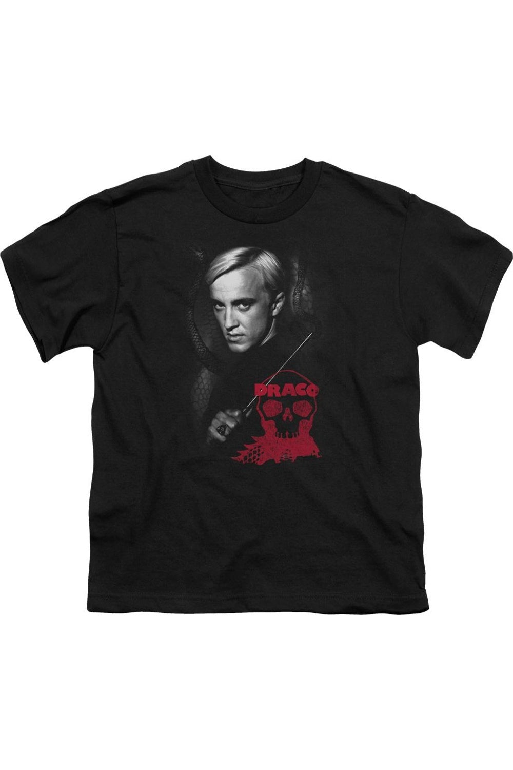 Футболка с портретом Драко Малфоя из "Гарри Поттера" для детей Gildan, черный
Футболка с портретом Драко Малфоя из "Гарри Поттера" для детей Gildan, черный