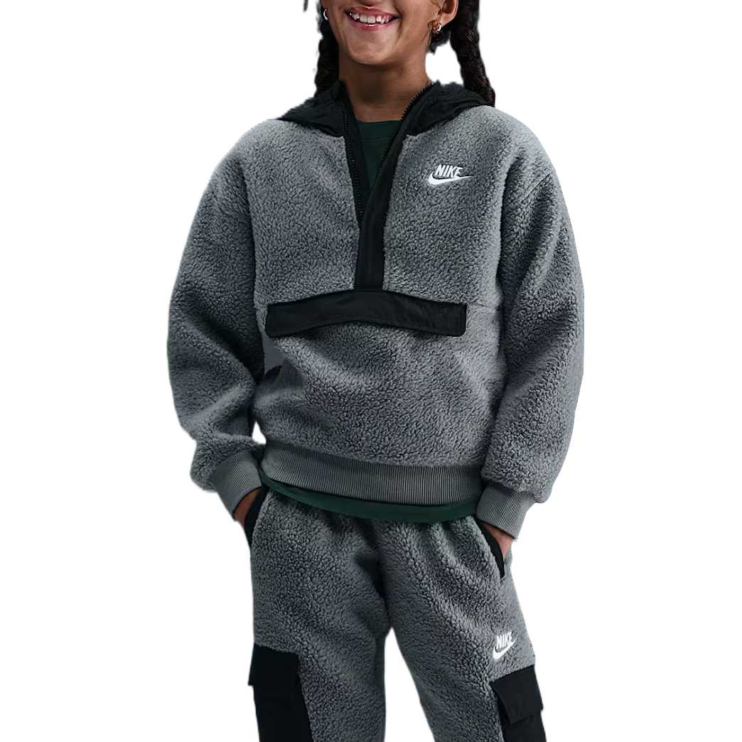 Детские флисовые куртки Kids' Nike, серый/черный/белый
Детские флисовые куртки Kids' Nike, серый/черный/белый