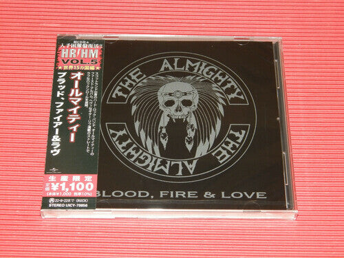 CD диск Almighty: Blood Fire & Love (Japanese Pressing)
CD диск Almighty: Blood Fire & Love (Japanese Pressing)