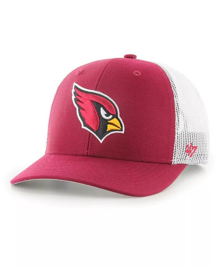 Мужская шапка-шляпа дальнобойщика Cardinal Arizona Cardinals с регулируемой головкой '47 Brand
Мужская шапка-шляпа дальнобойщика Cardinal Arizona Cardinals с регулируемой головкой '47 Brand
