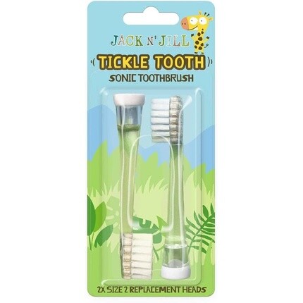 Электрическая зубная щетка Jack N' Jill Kids Tickle Tooth Sonic, сменные насадки, очень мягкая щетина, 2 шт.
Электрическая зубная щетка Jack N' Jill Kids Tickle Tooth Sonic, сменные насадки, очень мягкая щетина, 2 шт.
