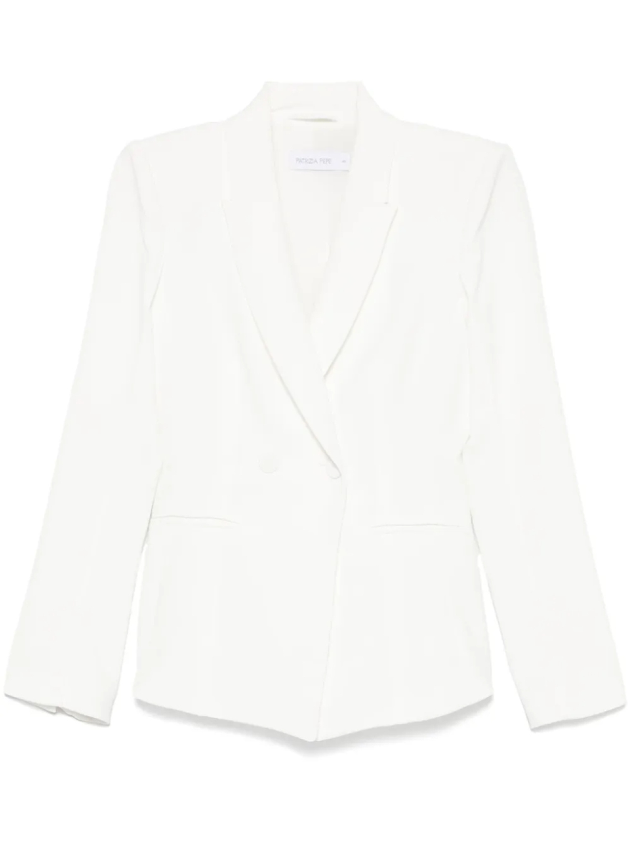 Блейзер Patrizia Pepe из крепа, белый
Блейзер Patrizia Pepe из крепа, белый