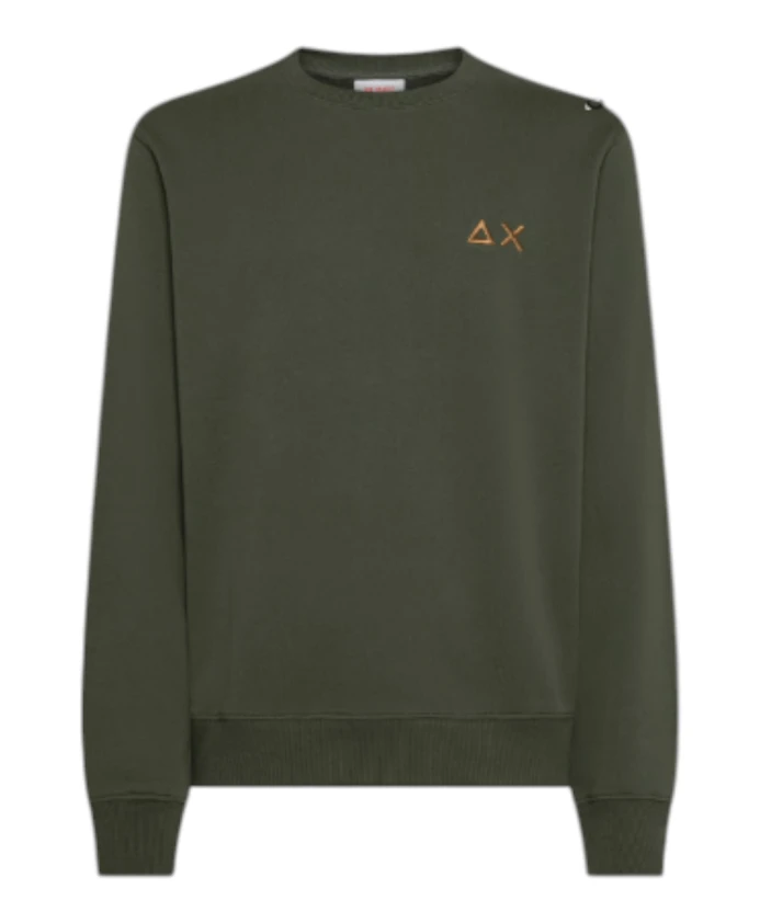 Толстовка с круглым вырезом Sun68, зеленый
Толстовка с круглым вырезом Sun68, зеленый