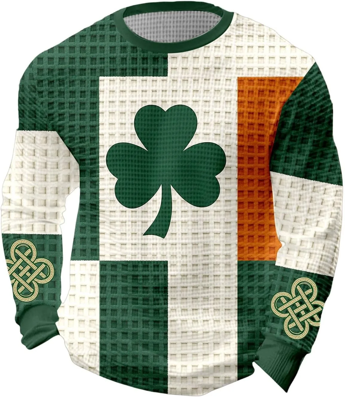 Футболка с принтом Shamrock, мужская, с длинным рукавом, легкая и дышащая
Футболка с принтом Shamrock, мужская, с длинным рукавом, легкая и дышащая