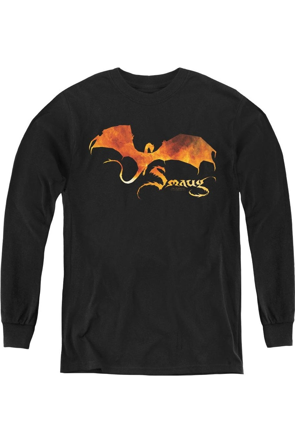 Футболка с длинным рукавом "Хоббит: Смауг в огне" для молодежи Gildan, черный
Футболка с длинным рукавом "Хоббит: Смауг в огне" для молодежи Gildan, черный