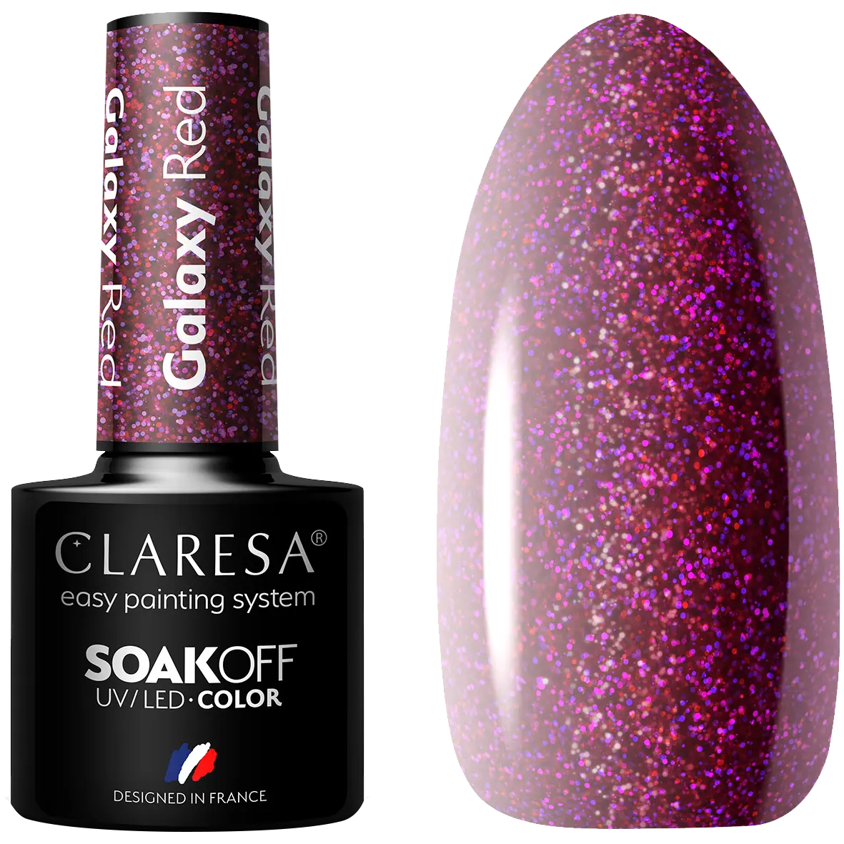 Красный гибридный лак для ногтей Claresa Galaxy, 5 гр
Красный гибридный лак для ногтей Claresa Galaxy, 5 гр