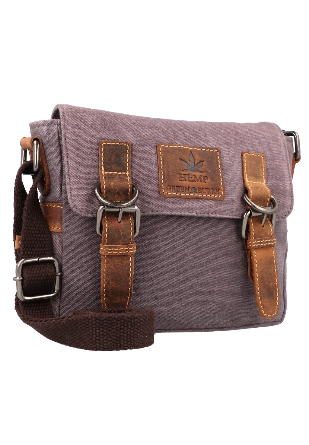 Сумка через плечо Vintage Hemp Greenburry, светло-серая
Сумка через плечо Vintage Hemp Greenburry, светло-серая