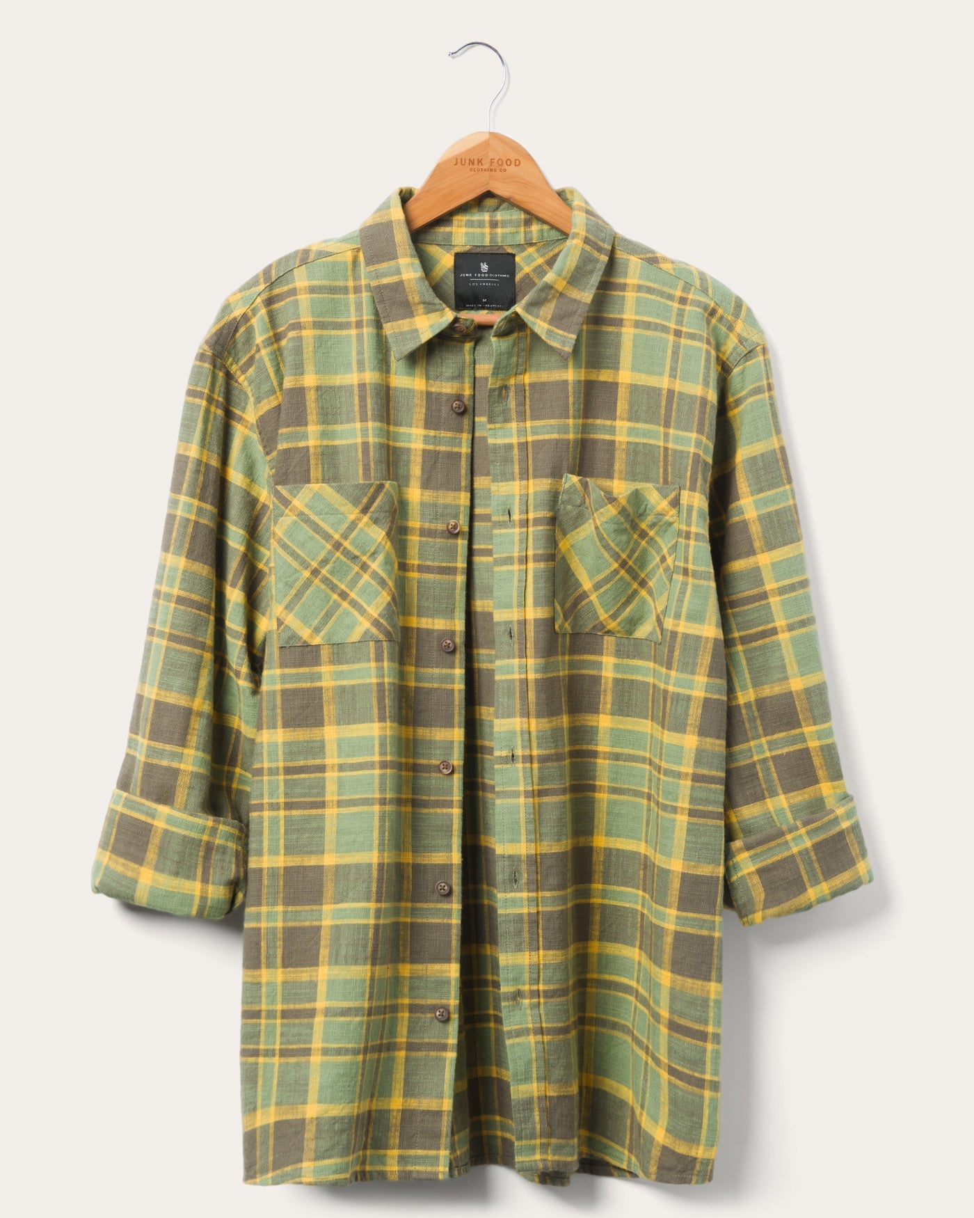 Рубашка Dering с двумя карманами и длинным рукавом Junk Food Clothing, цвет sage
Рубашка Dering с двумя карманами и длинным рукавом Junk Food Clothing, цвет sage