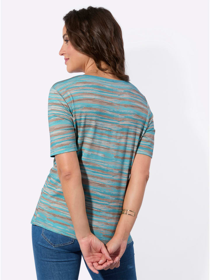 Полосатая рубашка с принтом океана WITT WEIDEN
Полосатая рубашка с принтом океана WITT WEIDEN