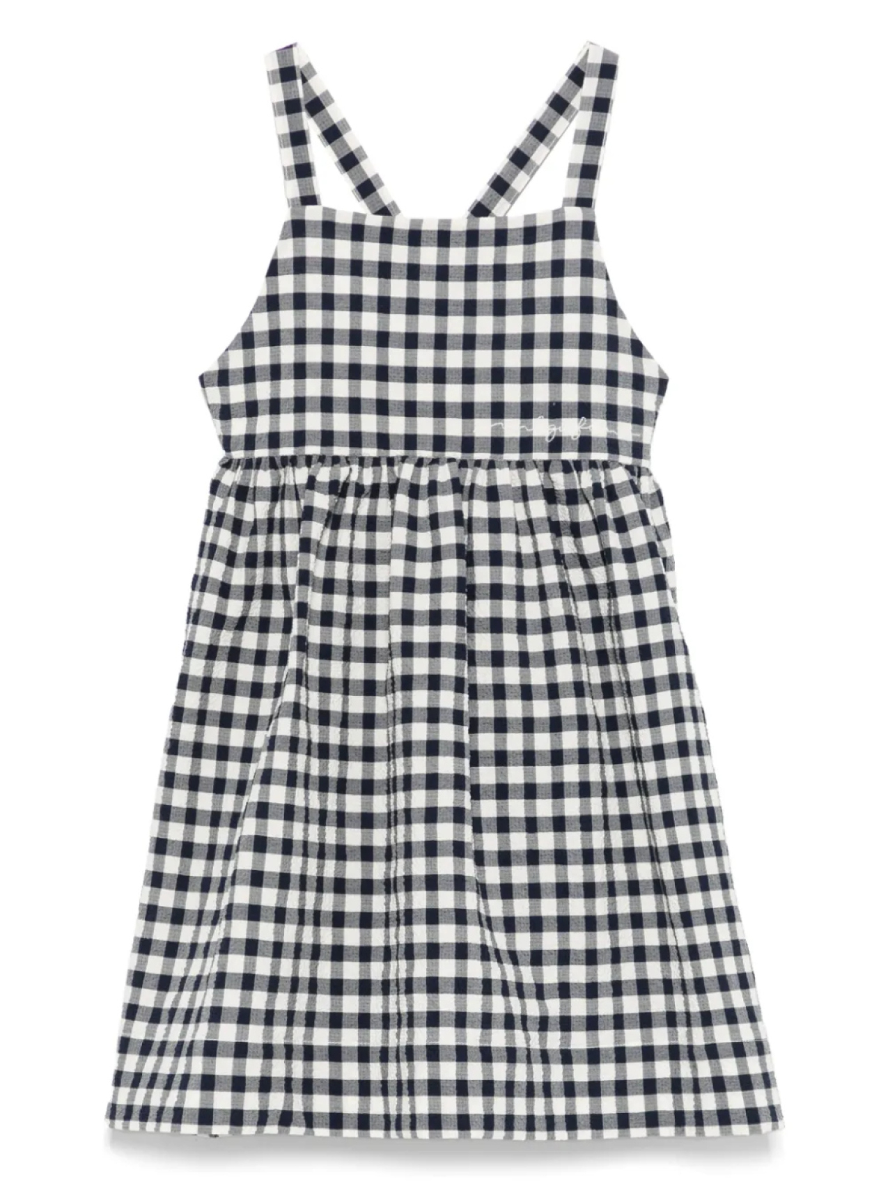 Il Gufo платье в клетку гингем, синий
Il Gufo платье в клетку гингем, синий