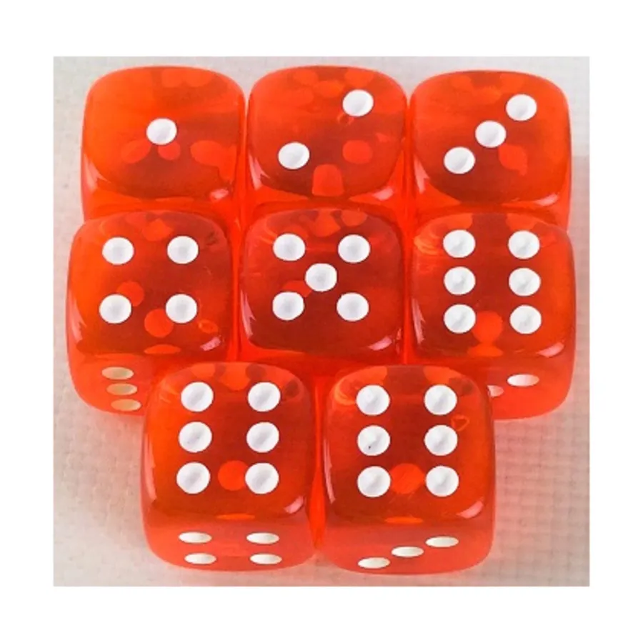 d6, 18 мм, полупрозрачный кроваво-оранжевый с белым (8), Game Dice - Translucent (Role 4 Initiative)
d6, 18 мм, полупрозрачный кроваво-оранжевый с белым (8), Game Dice - Translucent (Role 4 Initiative)