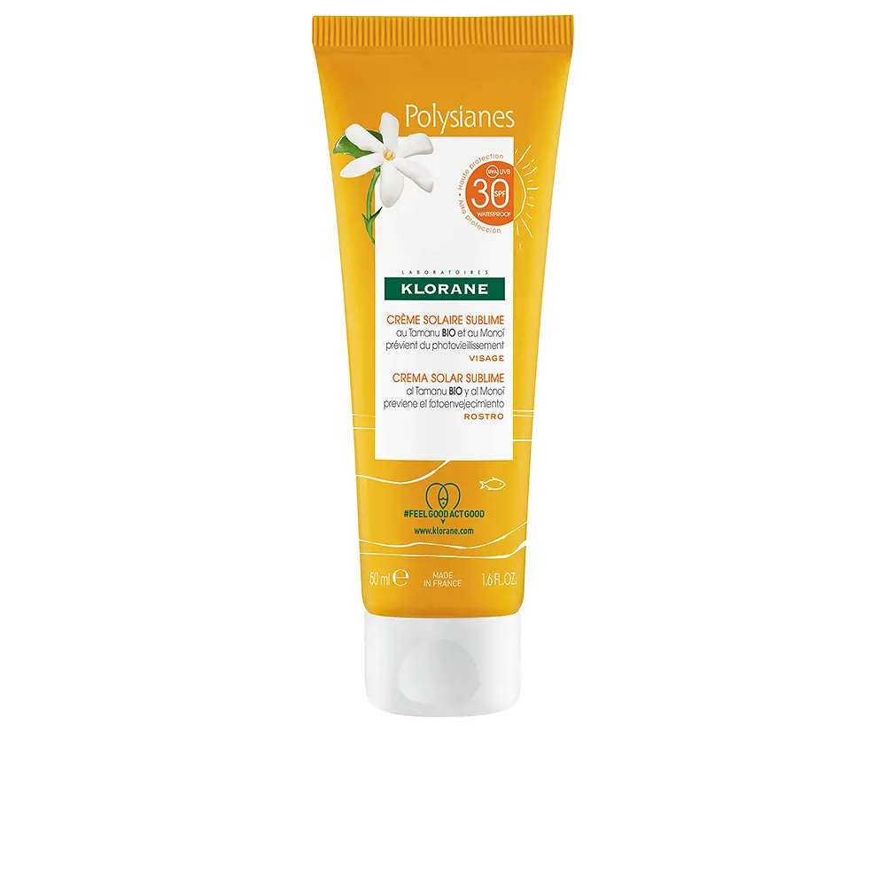 Солнцезащитный крем Polysianes Monoï Y Tamanu Bio Crema Solar Sublime Spf30+ Klorane, 50 мл
Солнцезащитный крем Polysianes Monoï Y Tamanu Bio Crema Solar Sublime Spf30+ Klorane, 50 мл