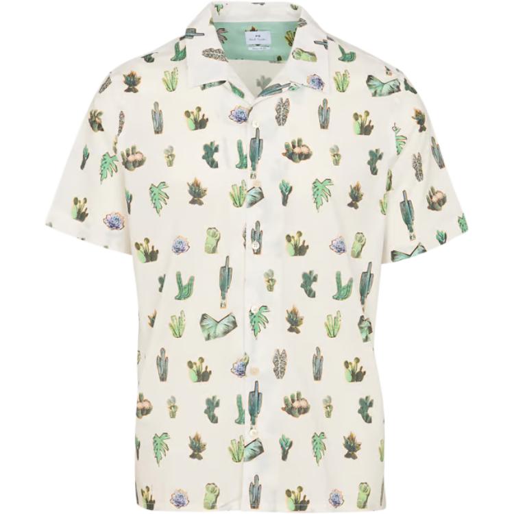 Рубашка с коротким рукавом Prickly Pear Paul Smith, белый
Рубашка с коротким рукавом Prickly Pear Paul Smith, белый