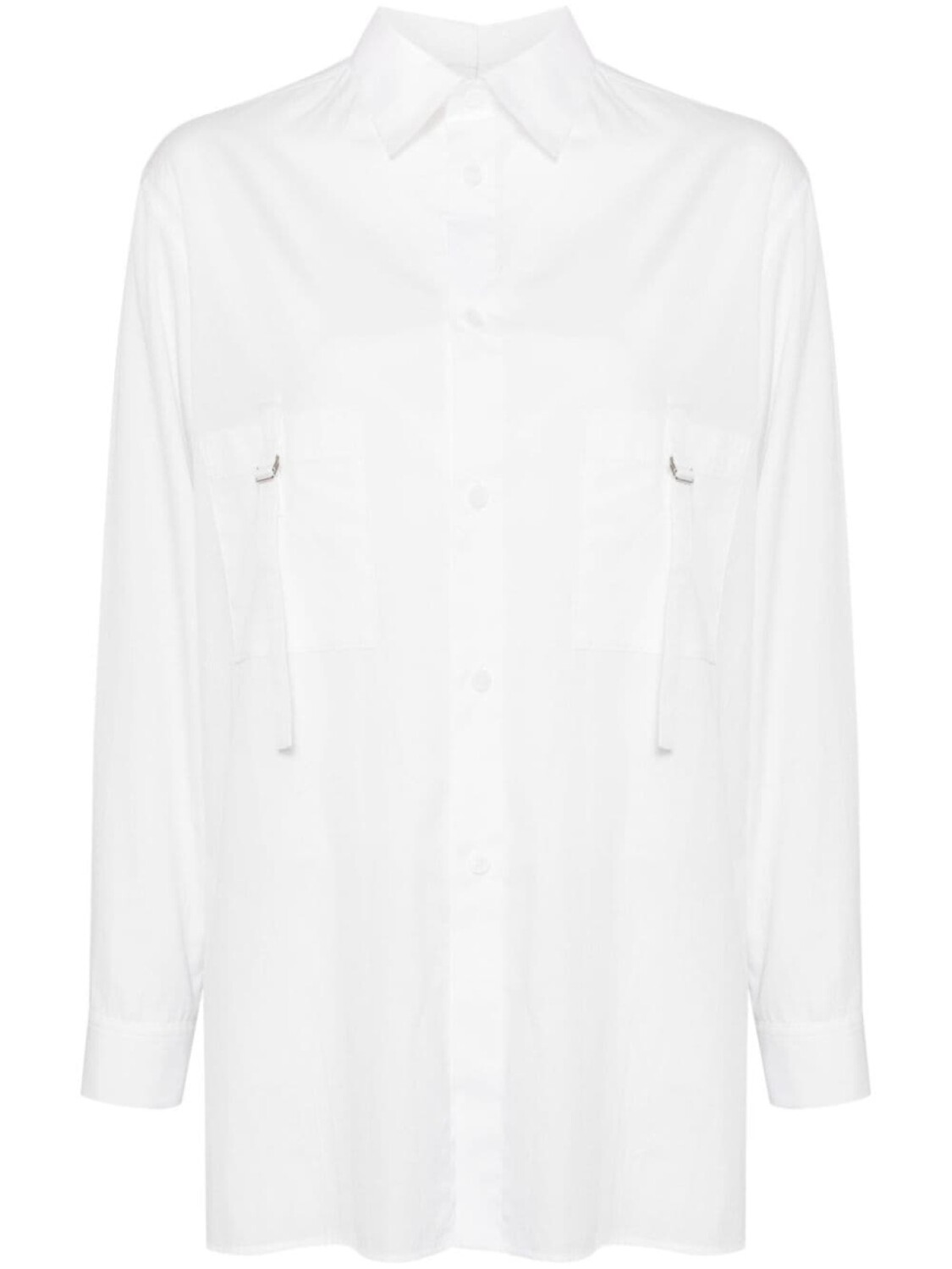 Y's рубашка с заправленным сзади открытым хлястиком, белый
Y's рубашка с заправленным сзади открытым хлястиком, белый