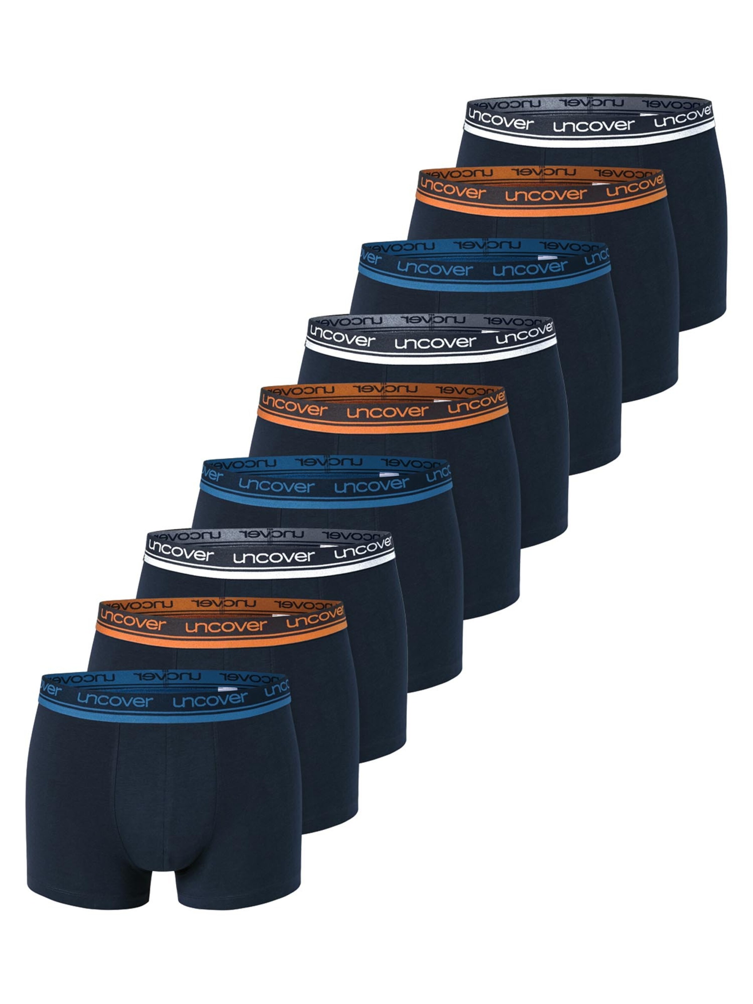 Uncover by SCHIESSER Боксеры 'Cotton' в темно-синем цвете
Uncover by SCHIESSER Боксеры 'Cotton' в темно-синем цвете