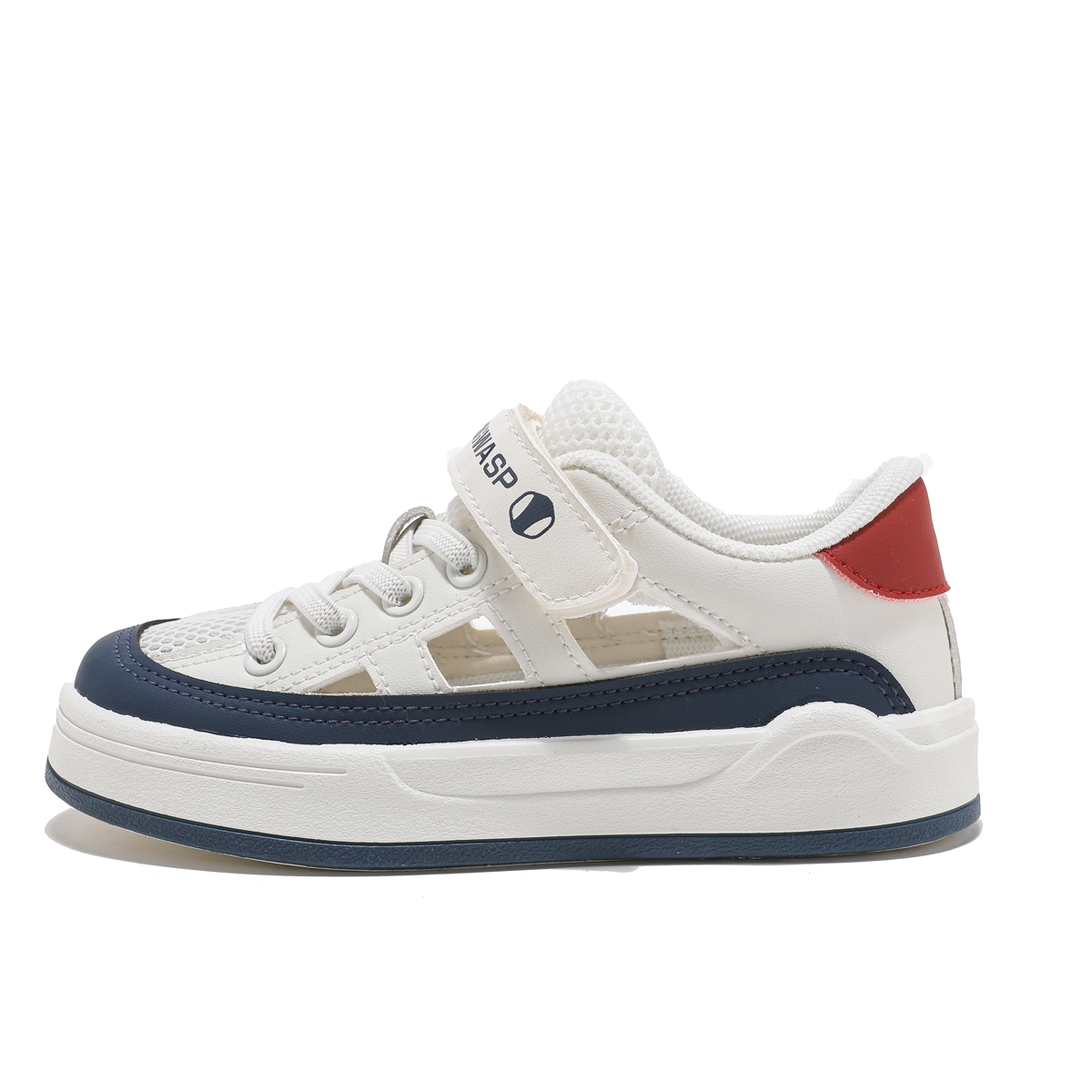 Детские сандалии с низким верхом, нескользящие, износостойкие, дышащие BIG WASP, бежевый/синий
Детские сандалии с низким верхом, нескользящие, износостойкие, дышащие BIG WASP, бежевый/синий