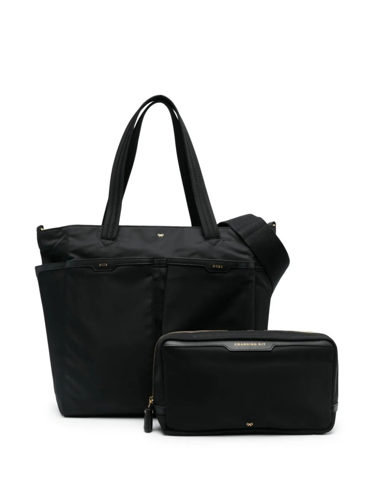 Anya Hindmarch объемная сумка-тоут с логотипом, черный
Anya Hindmarch объемная сумка-тоут с логотипом, черный