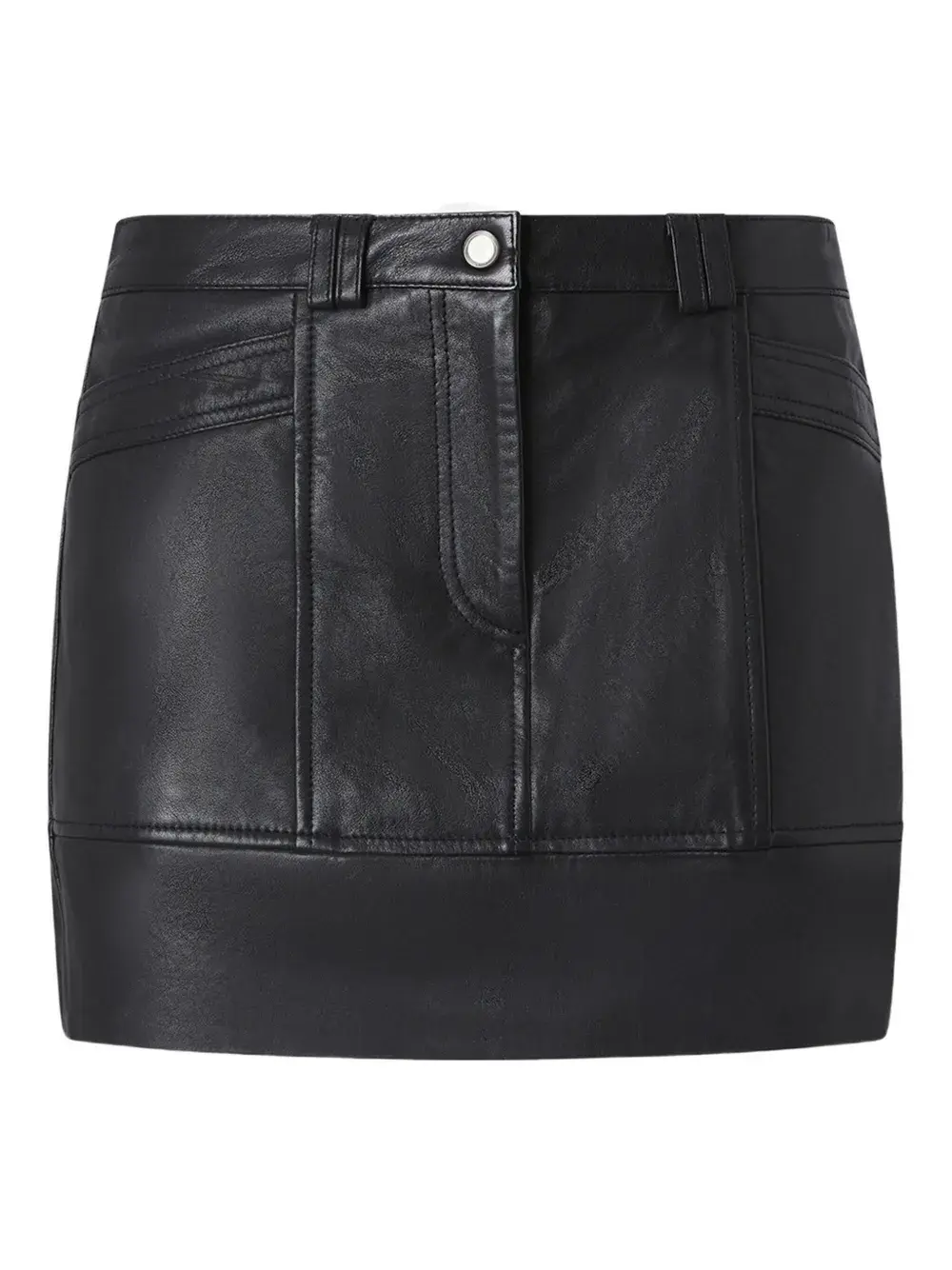Кожаная мини-юбка PINKO, черный
Кожаная мини-юбка PINKO, черный
