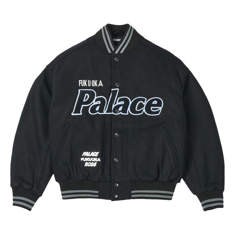 Куртка Palace Fukuoka Varsity Jacket, Black
Куртка Palace Fukuoka Varsity Jacket, Black
