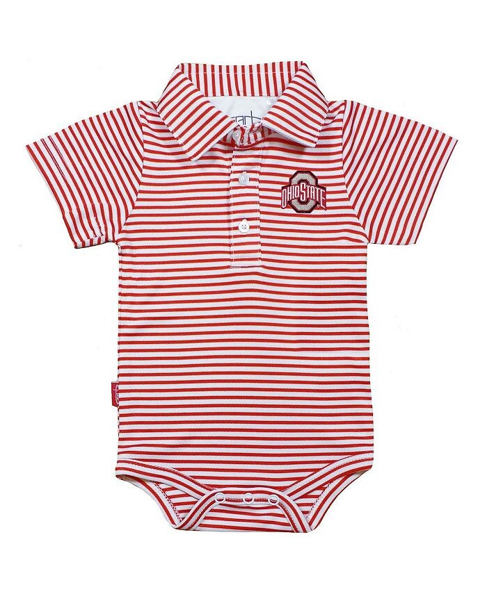 Боди в полоску с короткими рукавами Scarlet, White Ohio State Buckeyes Carson для мальчиков и девочек Garb, красный
Боди в полоску с короткими рукавами Scarlet, White Ohio State Buckeyes Carson для мальчиков и девочек Garb, красный