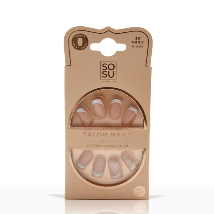 Накладные ногти salon nails in seconds uñas postizas french mani Sosu, цвет french mani
Накладные ногти salon nails in seconds uñas postizas french mani Sosu, цвет french mani